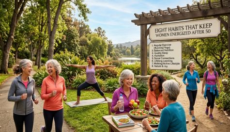 Eight Habits That Keep Women Energized After 50